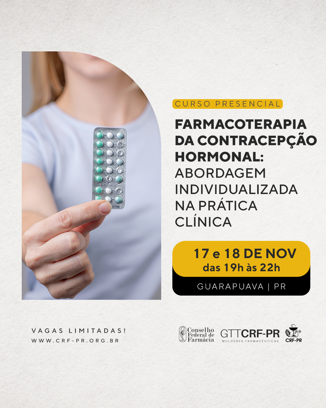 Farmacoterapia da contracepção hormonal: abordagem individualizada na prática clínica | Guarapuava/PR